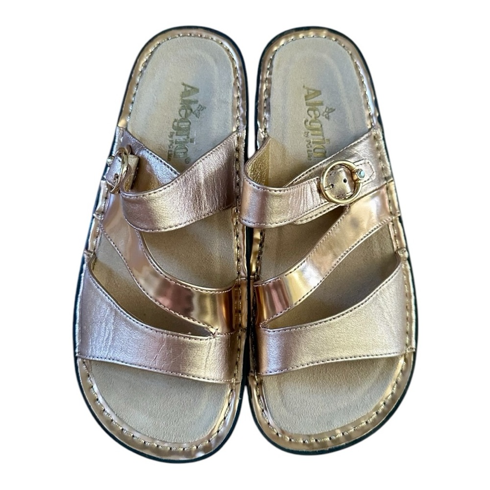 Alegria By Pg Lite Gold Leather Sandals
Shoes Womens Size 7-7.5 US/ 37EUR
